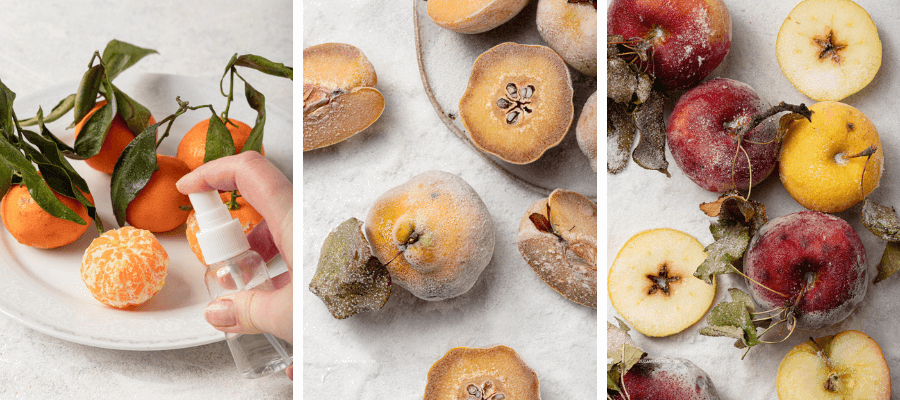 Efekt szronu w fotografii kulinarnej