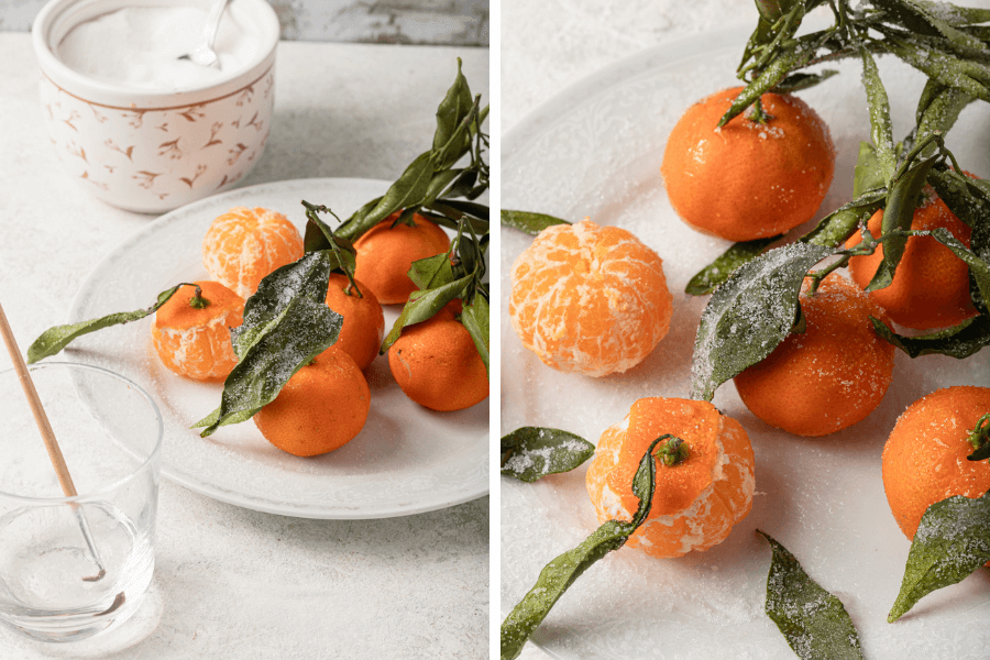 Efekt szronu w fotografii kulinarnej